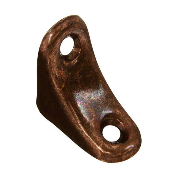 National Mfg Sales 1 x 0.75 in. Inside Chair Steel Brace Antique Bronze 5704010